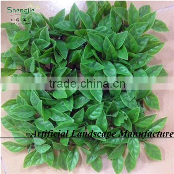 SJLJ013693 Wholesale Artificial Grass Mat Quality Plastic Boxwood Grass Decoration photo-3