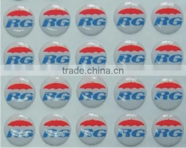 Top Quality Environmental Clear Epoxy Resin Sticker,custom Epoxy Sticker, Custom Dome Sticker photo-3