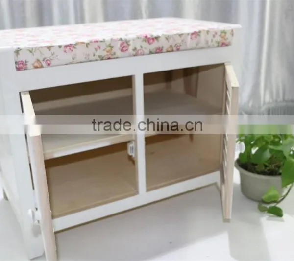 Wooden Shoe Cabinet With Doors photo-5