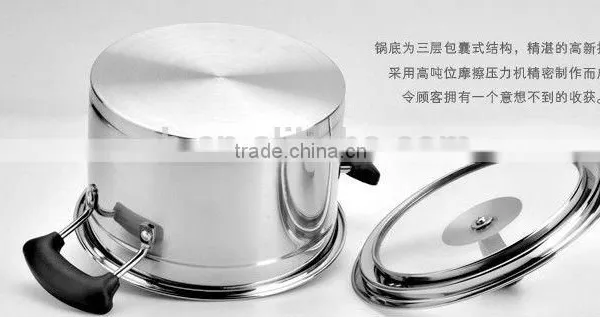 Colorful Stainless Steel Casserole Pot Soup Pot photo-6