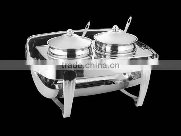 Stainless Steel Roll Top Restaurant Buffet Chafing Dish/food Warmer photo-5