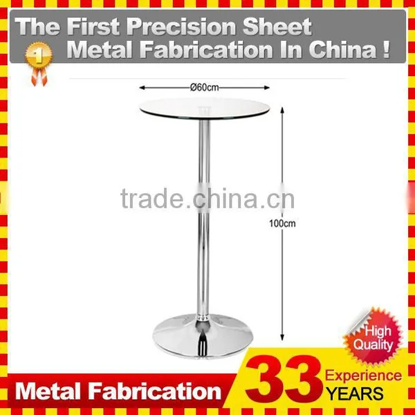 Bar Table With Footrest and Two Levels - 60cm x 110cm photo-4