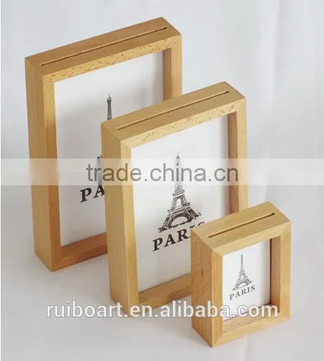 Beech Wood Picture Frame Wooden Photo Frame photo-3