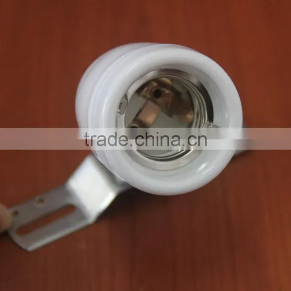 E27 Omni-directional Universal Screw Porcelain Lamp Holder Socket photo-2