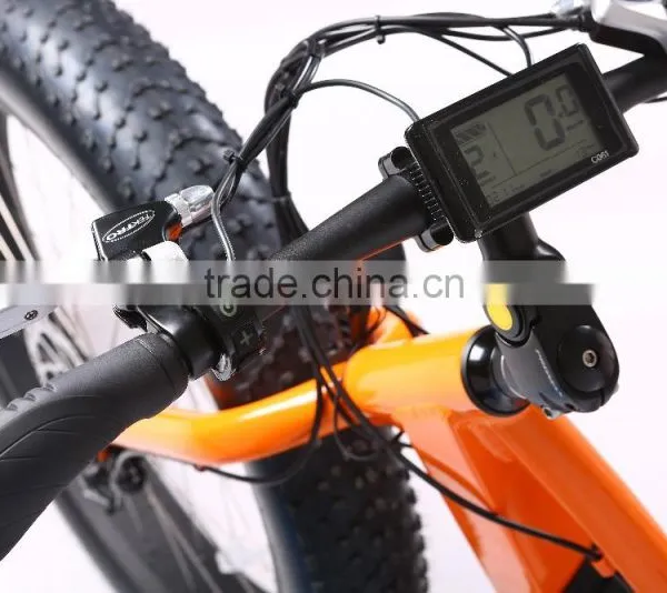 Hot Sell 26inch Aluminum Alloy Frame Electric Bike no Foldable Electric Fat Tire Bike 48V 350W photo-3