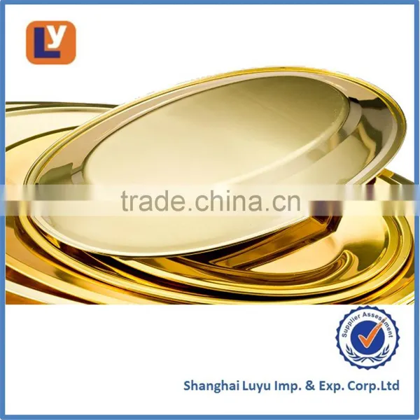 Stainless Steel Tray Ellipse Tray photo-3