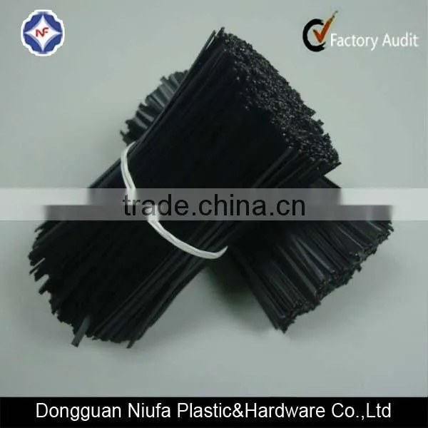 2016 Excellent Quality and Reasonable Price Customized Precut Plastic Bread Bag Clips Plastic Twist Ties photo-4
