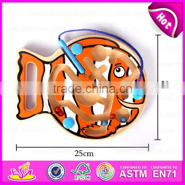 2016 New Design Wooden Bead Maze Toy,popular Baby Wooden Bead Maze Toy,wholesale Kids Wooden Bead Maze Toy W11H011 photo-2