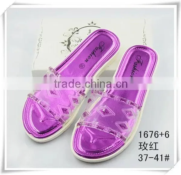 2016 New Design Crystal Fashion Slipper for Women photo-2