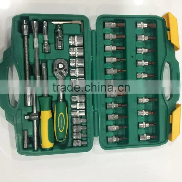 BERRYLION 46pcs Auto Repairing Household Tool Kit Socket Set With High Quality photo-6