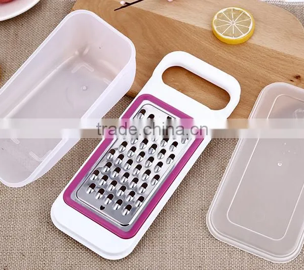 Multifunctional PP 420 Material Stainless Steel Vegetable Grater Fruit Peeler photo-3
