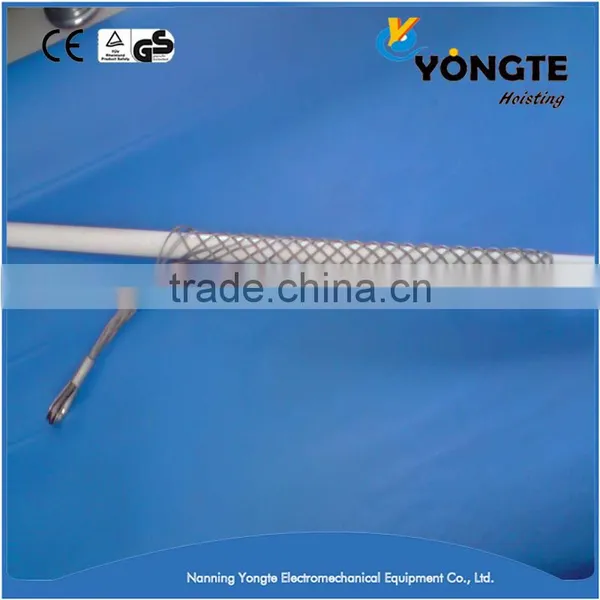Standard Type Double Eye Galvanized Armoured Cable Grip photo-3