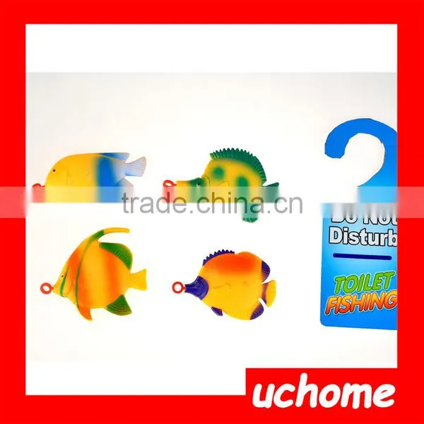 UCHOME Toilet Bathroom Fishing Game Funny Gadget Funny Toys Prank Perfect Gift for Fishing Lovers Shooting Cartoon Fishing Game photo-4