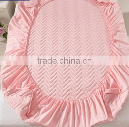 Elastic Fitted Crib Sheet Various Color Cotton Sheet in Bedding Set photo-3