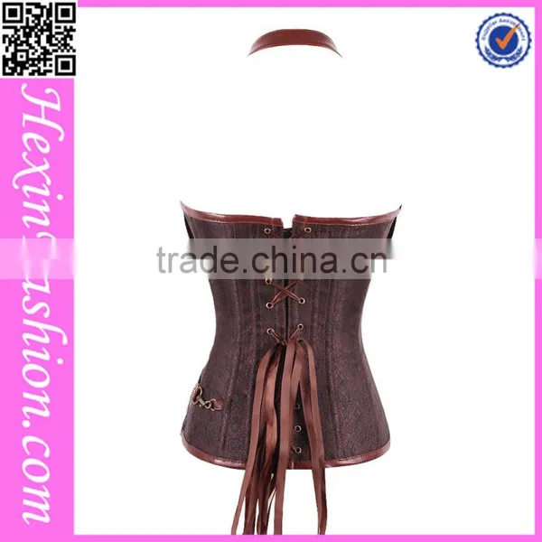 Hexin Vintage High Quality 14 Steel Boned Corsets Wholesale photo-3