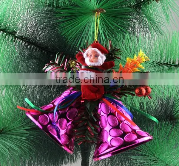 HFR-T321 Gold Plastic Christmas Bells Decoration photo-5