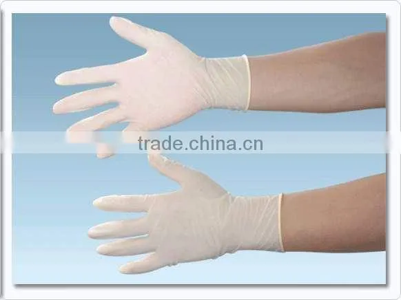 Cleanroom Latex Powder Free Gloves