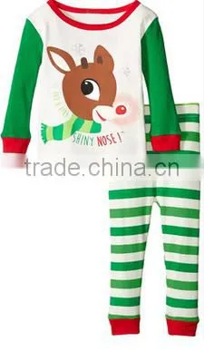Merry Christmas Children Clothing Sets Kid Wear photo-3