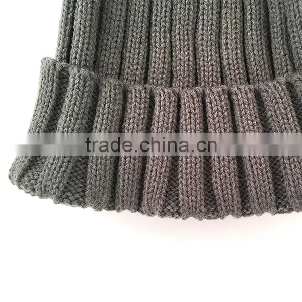 Myfur Matched Color Real Raccoon Fur Bobble Attached Wool Beanie Hat photo-4