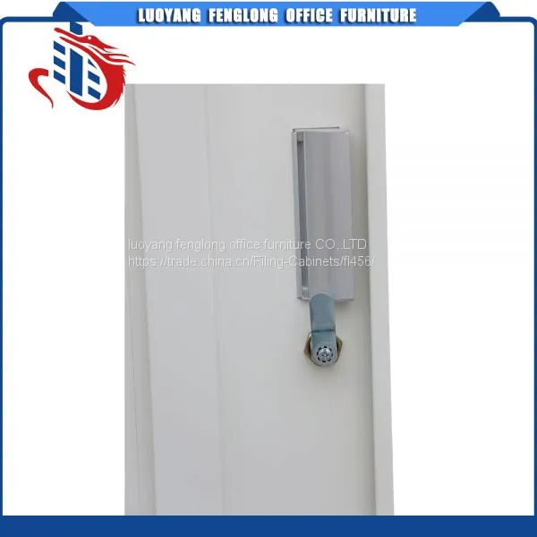 Modern Bedroom Almirah Wardrobe Design Powder Coated Steel 3 Door Vertical Hanging Clothes Storage Cabinet Locker photo-5
