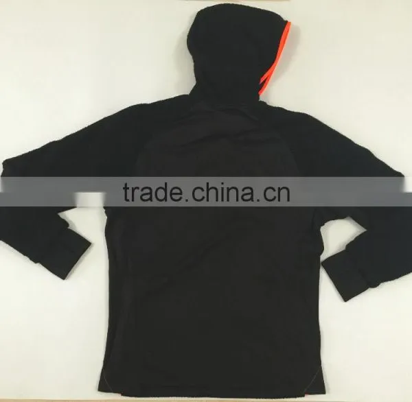 Men's Contrast hi Vis Berber Fleece Zipper up Long Sleeve Sweatshirt photo-2
