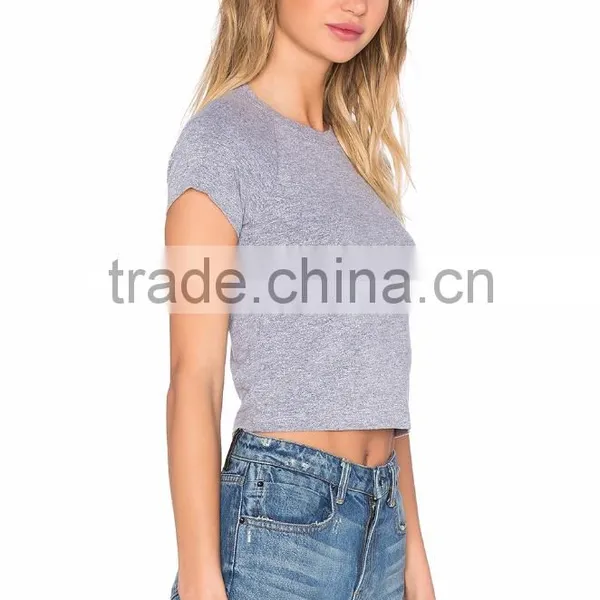 2018 Guangzhou Shandao Garment Factory Custom Logo Summer Hot Style 160g 100% Cotton Short Sleeve O-Neck Women's T Shirt photo-3