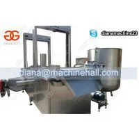 Continuous Pork Rinds Fryer Machine|Automatic Peanut Frying Machine photo-2