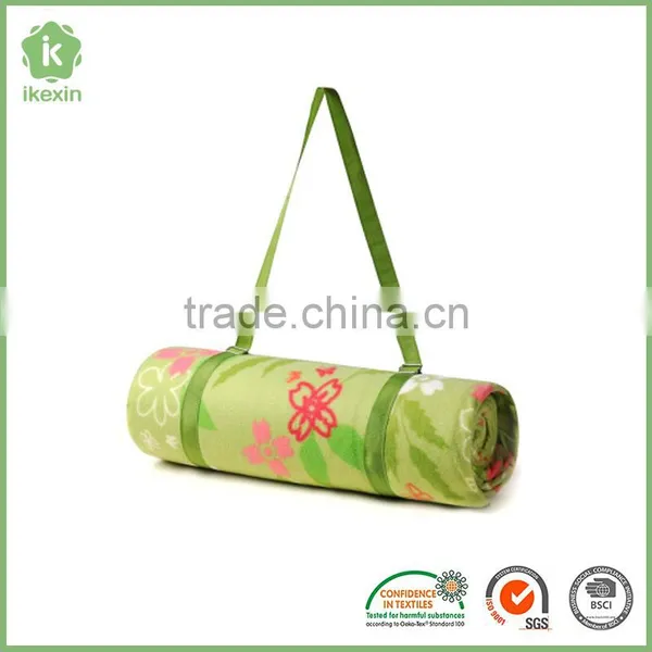 Waterproof Anti-Pillng Polar Fleece Custom Picnic Blankets photo-2