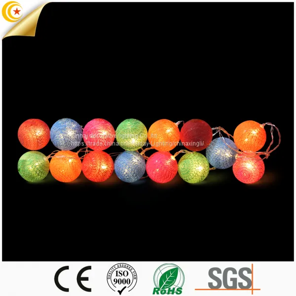 2017 hot selling LED lights string light art work paper lantern decoration
