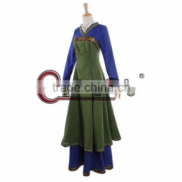 Custom Made Women's Medieval Dress Victorian Renaissance Gothic Dress photo-3