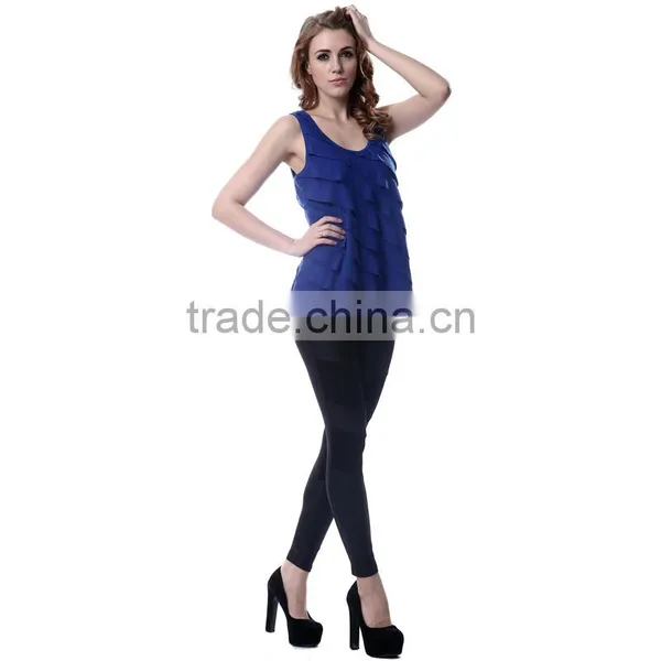 Women's One Size Fit All Solid Color Tank Top Wholesale photo-2