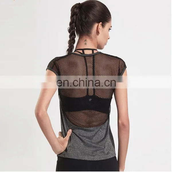 2017 Summer Classic Wholesale Quick Dry Women T-shirts Comfortable Bodybuilding Microfiber Shirt photo-5