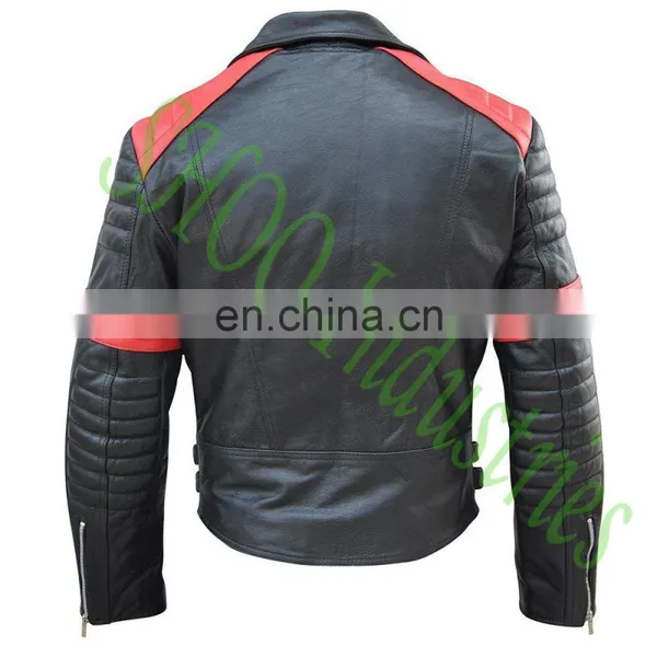 Leather Motorbike Jacket , Shoo Industries photo-4