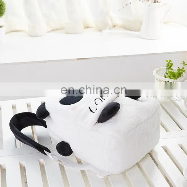 Fashionable Quality Plush Panda Pattern Handbag for Children photo-4