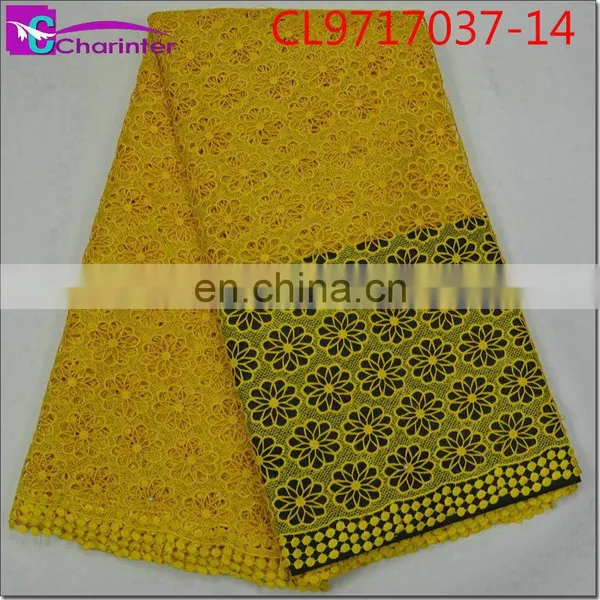 Hot Sale African Guipure Lace Fabrics CL9717037 photo-4