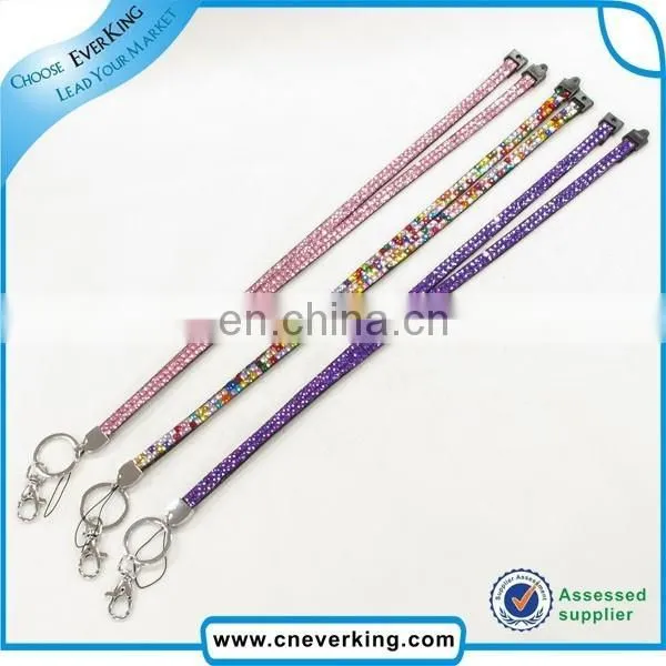 Bling Bright Fashion Colourful New Design Rhinestone Lanyard photo-3