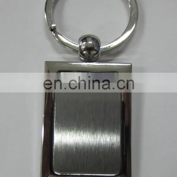 Custom Made Simple Plain Blank Metal Keyrings for Advertising photo-5