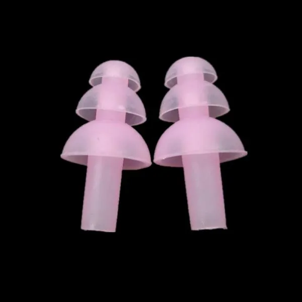 Free Sample Nontoxic Silicone Earplug for Water Sport Use Swimming Accessories photo-3