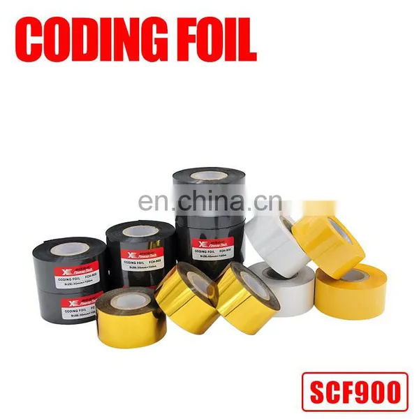 Package Date Coding SCF900 FC3 Digital Hot Stamping Ribbons and Foils Machine Ribbon photo-2