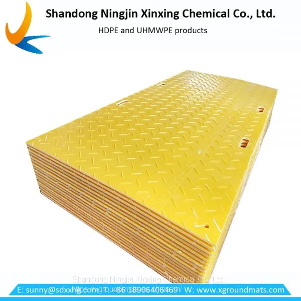 Прочные пластиковые временные дорожные полотна из HDPE