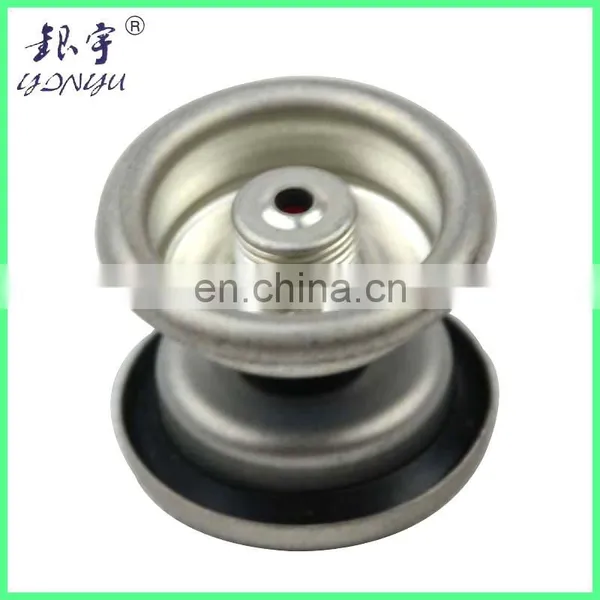 Portable Butane Gas Stove Aerosol Valve for Gas Cartridge With Red Plastic Cap photo-4
