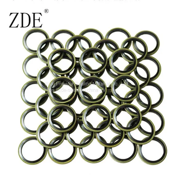 Hydraulic Bonded Seal Gasket For Metric Thread photo-2