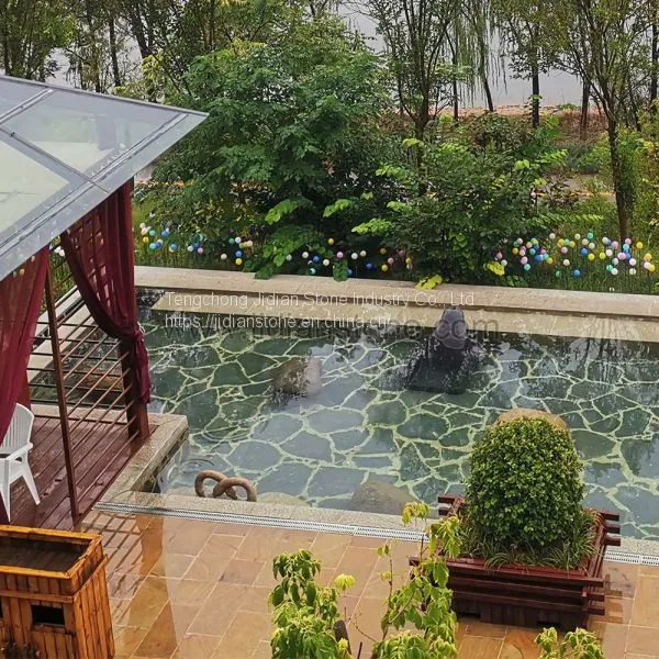 Irregular Patio Flagstone Crazy Paving Stone photo-3