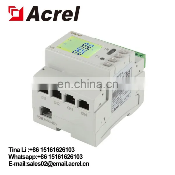 Acrel ADW210 Series Three Phase Four Wire Multi Channel Energy Meters photo-5