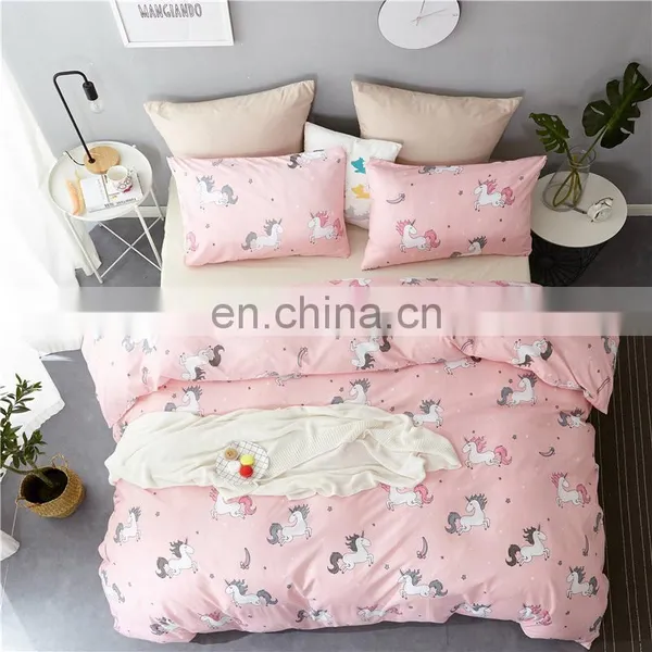 Luxury Cotton Super King Bed Unicorn Comforter Set Bedding Designer Comforter Sets photo-4