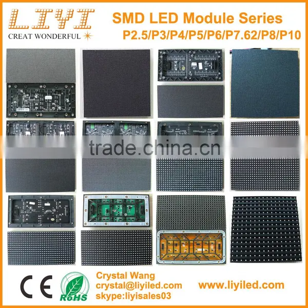 P2.5 P3 P4 P5 P6 P7.62 P8 P10 Indoor Outdoor Hub75 SMD Led Display Module, SMD Led Module Quality Choice photo-1