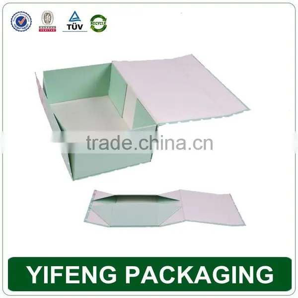 Rigid and Lovely Paper Magnet Gift Box With Folding Style Paper Box photo-2
