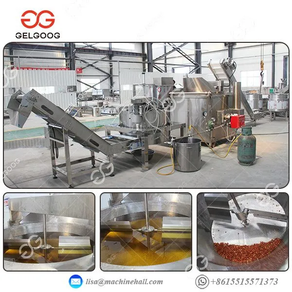 Honey Coated Peanut Cashew Nuts Walnuts Almond Making Frying Machine Coated Nut Frying Machine photo-4