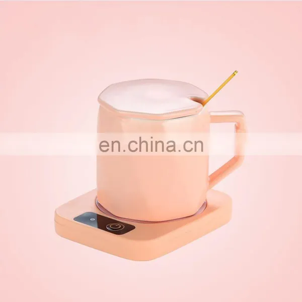2021 Upgraded Technology Fast, Heating Constant Temperature Smart Coffee Mug Warmer Coffee Cup With Heater For Gift/ photo-2
