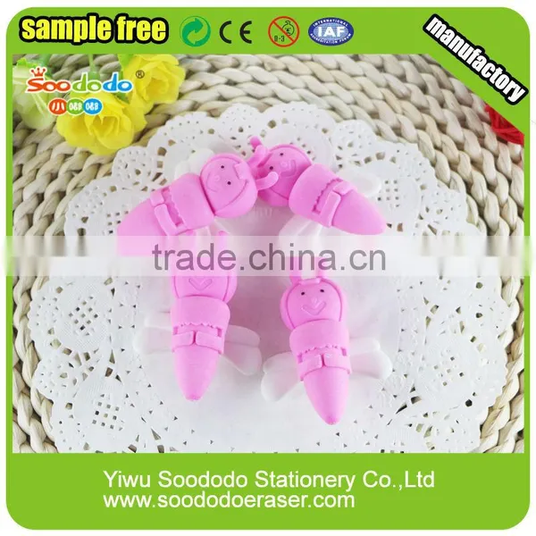 3D Japanese Eraser Bee Shape Eraser